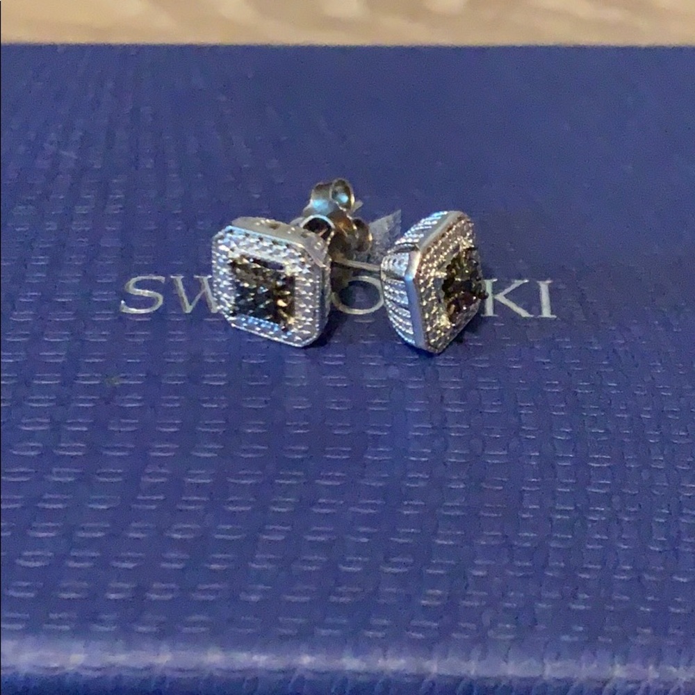 Black Diamond Earrings